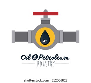 Oil and Petroleum digital design, vector illustration eps 10