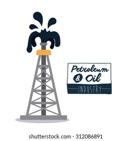 Oil and Petroleum digital design, vector illustration eps 10
