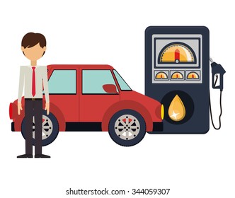 oil and petroleum industry design, vector illustration eps10 graphic 