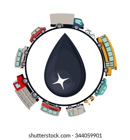 oil and petroleum industry design, vector illustration eps10 graphic 