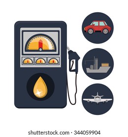 oil and petroleum industry design, vector illustration eps10 graphic 