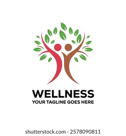 Oil Plant Tree Logo Template Design

