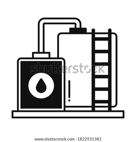 
Oil plant Vector Icon which can easily modify or edit
