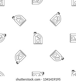 Oil plastic canister pattern seamless vector repeat geometric for any web design