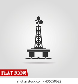 oil platform icon