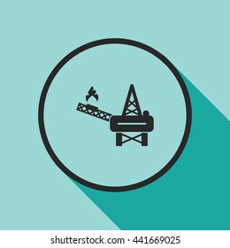 oil platform icon