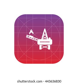 oil platform icon