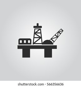oil platform icon