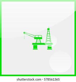 Oil Platform icon.