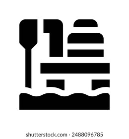 Vector de glifo para tu Sitio web, móvil, presentación y diseño de logo.