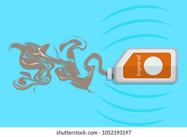 oil pollution in water, environment concept