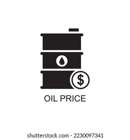 oil price icon , oil barrel icon