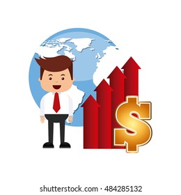 oil prices business icon vector illustration, eps10