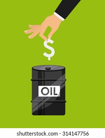 oil prices design, vector illustration eps10 graphic 