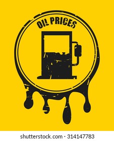 oil prices design, vector illustration eps10 graphic 