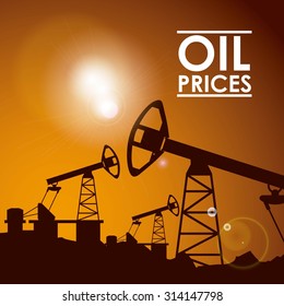 oil prices design, vector illustration eps10 graphic 