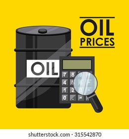 oil prices design, vector illustration eps10 graphic 