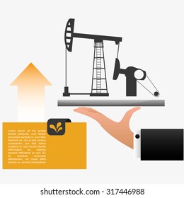 oil prices design, vector illustration eps10 graphic 