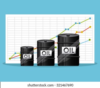 oil prices design, vector illustration eps10 graphic 