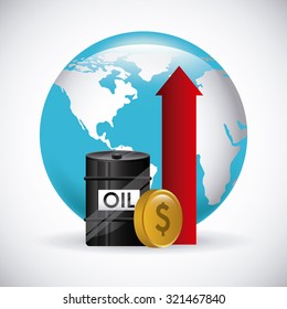 oil prices design, vector illustration eps10 graphic 