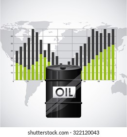 oil prices design, vector illustration eps10 graphic 