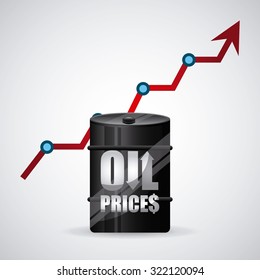 oil prices design, vector illustration eps10 graphic 
