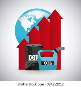 oil prices design, vector illustration eps10 graphic 