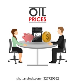 oil prices design, vector illustration eps10 graphic 