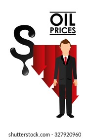 oil prices design, vector illustration eps10 graphic 