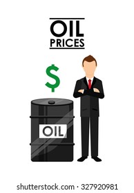oil prices design, vector illustration eps10 graphic 