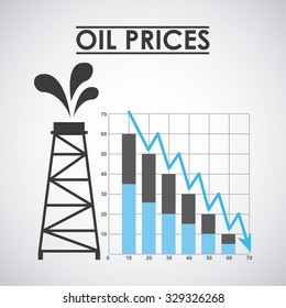 oil prices design, vector illustration eps10 graphic 