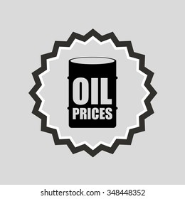 oil prices design, vector illustration eps10 graphic 
