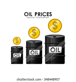 oil prices design, vector illustration eps10 graphic 