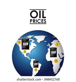 oil prices design, vector illustration eps10 graphic 