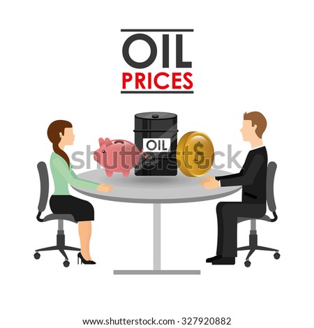 oil prices design, vector illustration eps10 graphic 