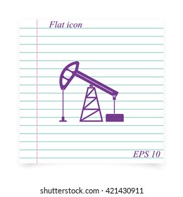 Oil pump icon.