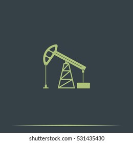 Oil pump icon.