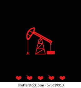 Oil pump icon.