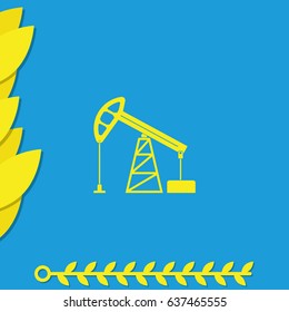 Oil pump icon.