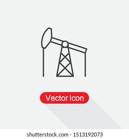 Oil Pump Icon, Oil Pump Logo Vector Illustration Eps10