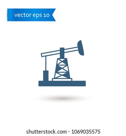 oil pump. oil pump icon. sign design. Vector EPS 10.