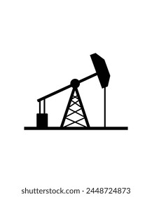 oil pump icon, vector best flat icon.