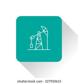 oil pump jack icon