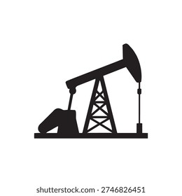 Oil pump jack petroleum extraction machine