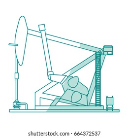 Oil pump silhouette