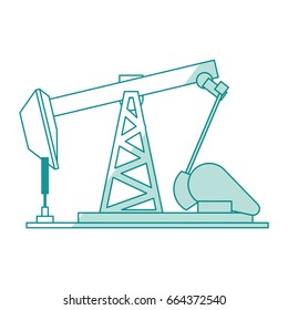 Oil pump silhouette