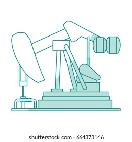 Oil pump silhouette