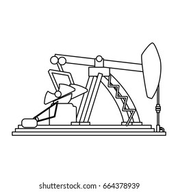 Oil pump silhouette