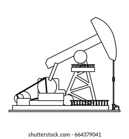 Oil pump silhouette