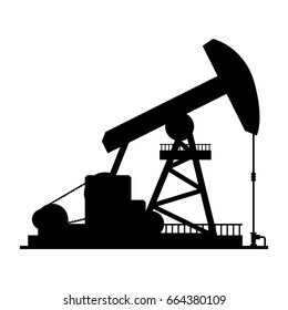 Oil pump silhouette